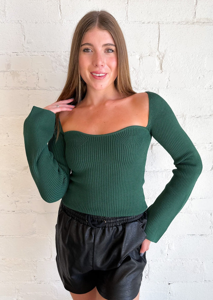 Evergreen Top, Tops, Adeline, Adeline, dallas boutique, dallas texas, texas boutique, women's boutique dallas, adeline boutique, dallas boutique, trendy boutique, affordable boutique