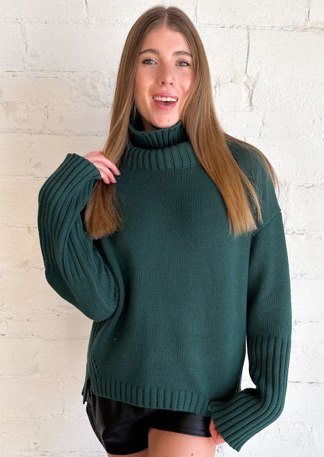 Alpine Forest Sweater, Tops, Adeline, Adeline, dallas boutique, dallas texas, texas boutique, women's boutique dallas, adeline boutique, dallas boutique, trendy boutique, affordable boutique