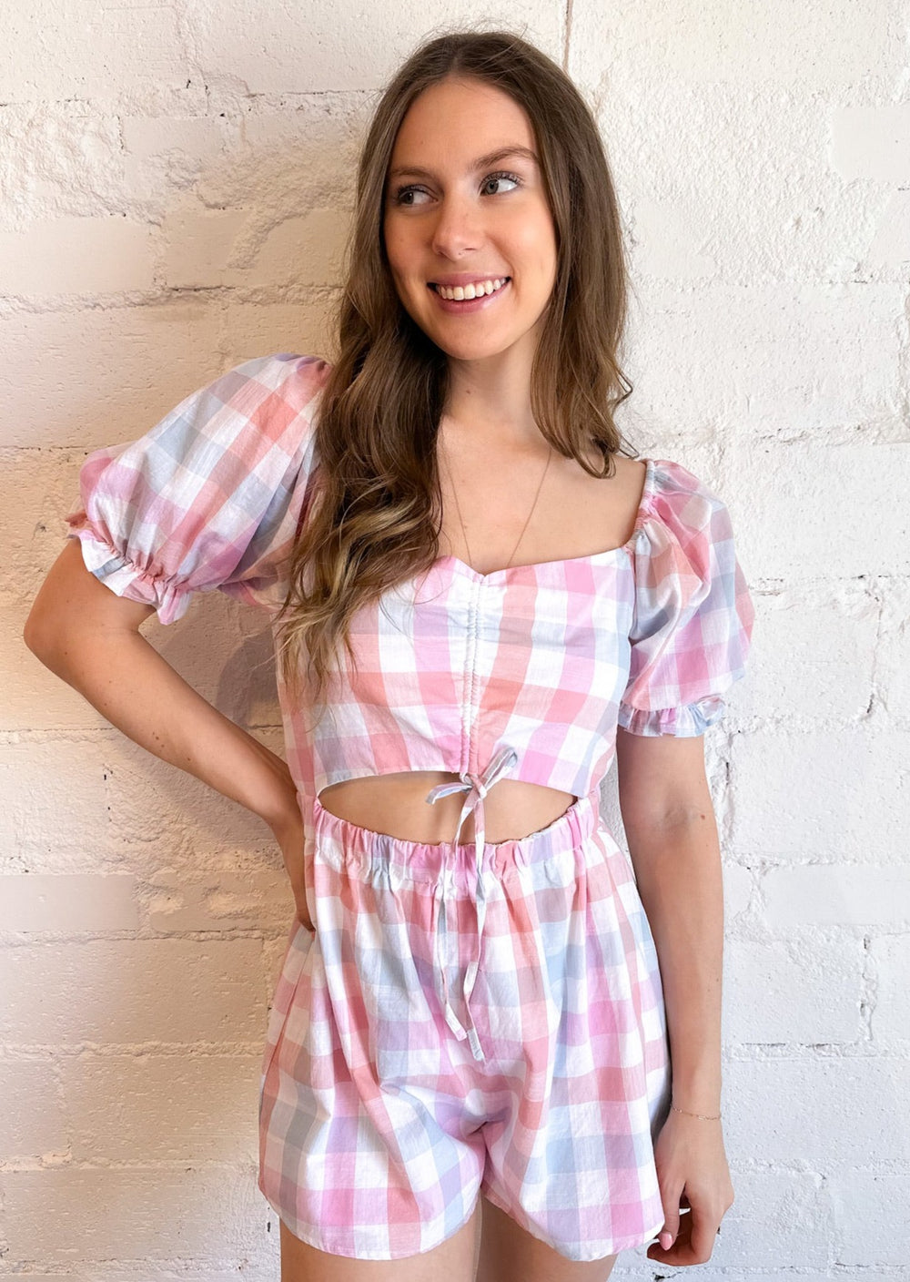 Country Cutie Romper, romper, Adeline, Adeline, dallas boutique, dallas texas, texas boutique, women's boutique dallas, adeline boutique, dallas boutique, trendy boutique, affordable boutique
