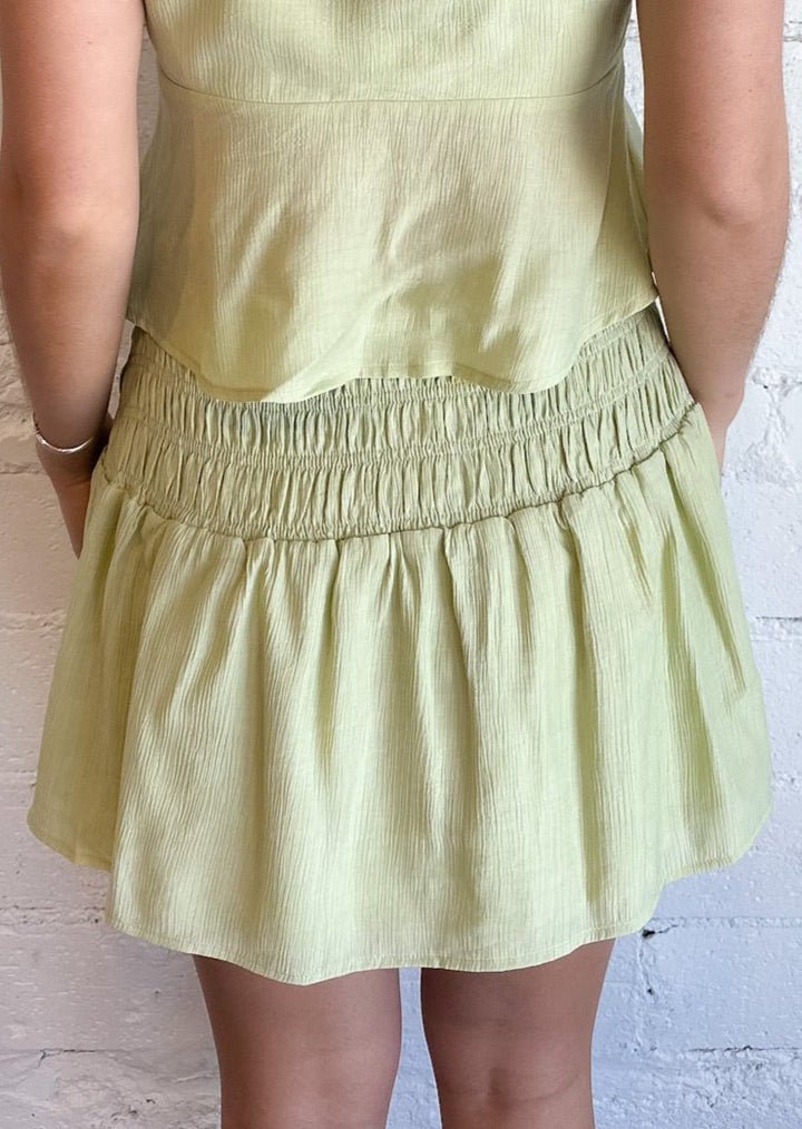 Eve Smocked Skirt, Skirts, Adeline, Adeline, dallas boutique, dallas texas, texas boutique, women's boutique dallas, adeline boutique, dallas boutique, trendy boutique, affordable boutique