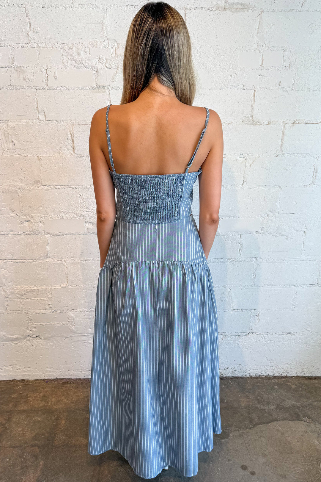 Sally Striped Maxi Skirt