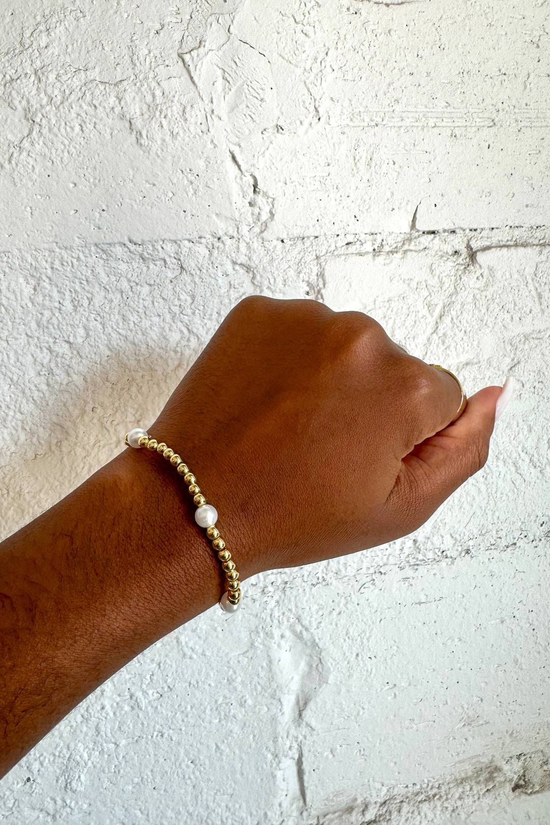 Mini Pearl Stainless Steel Bracelet, Jewelry, Adeline, Adeline, dallas boutique, dallas texas, texas boutique, women's boutique dallas, adeline boutique, dallas boutique, trendy boutique, affordable boutique