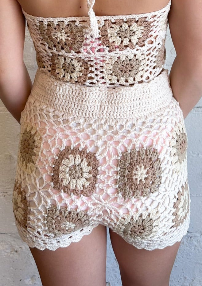 Golden Sands Crochet Shorts, Shorts, Vintage Havana, Adeline, dallas boutique, dallas texas, texas boutique, women's boutique dallas, adeline boutique, dallas boutique, trendy boutique, affordable boutique