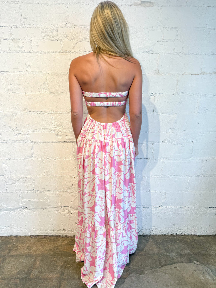 Pink Romantic Maxi Dress
