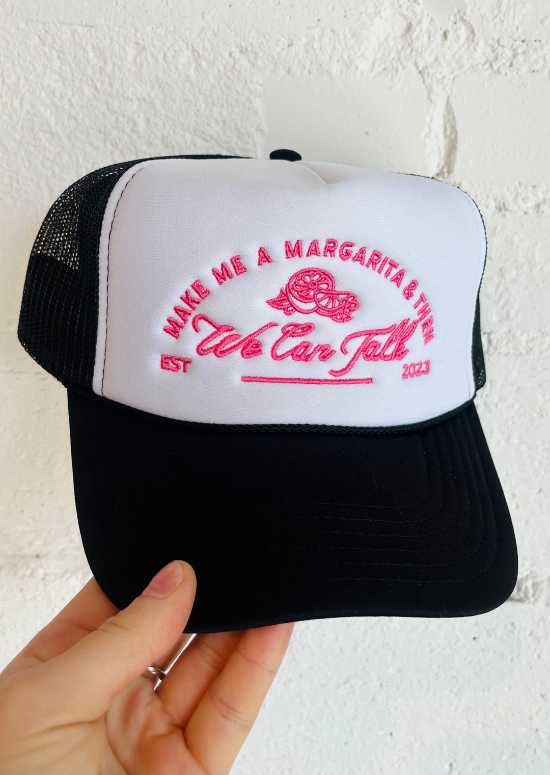 Margarita Trucker Hat, Hat, Adeline, Adeline, dallas boutique, dallas texas, texas boutique, women's boutique dallas, adeline boutique, dallas boutique, trendy boutique, affordable boutique
