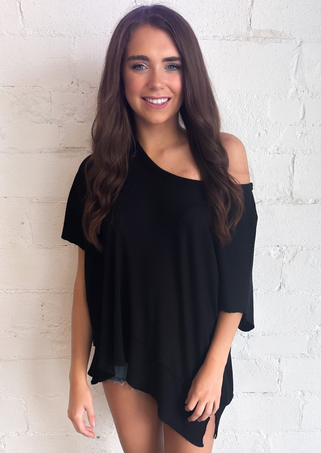 Project Social T Dalette Scoop Tee, Tops, Adeline, Adeline, dallas boutique, dallas texas, texas boutique, women's boutique dallas, adeline boutique, dallas boutique, trendy boutique, affordable boutique