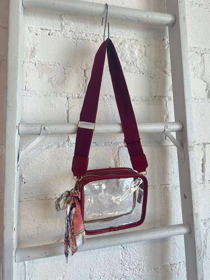 Clear Stadium Bag, Purses, Adeline, Adeline, dallas boutique, dallas texas, texas boutique, women's boutique dallas, adeline boutique, dallas boutique, trendy boutique, affordable boutique