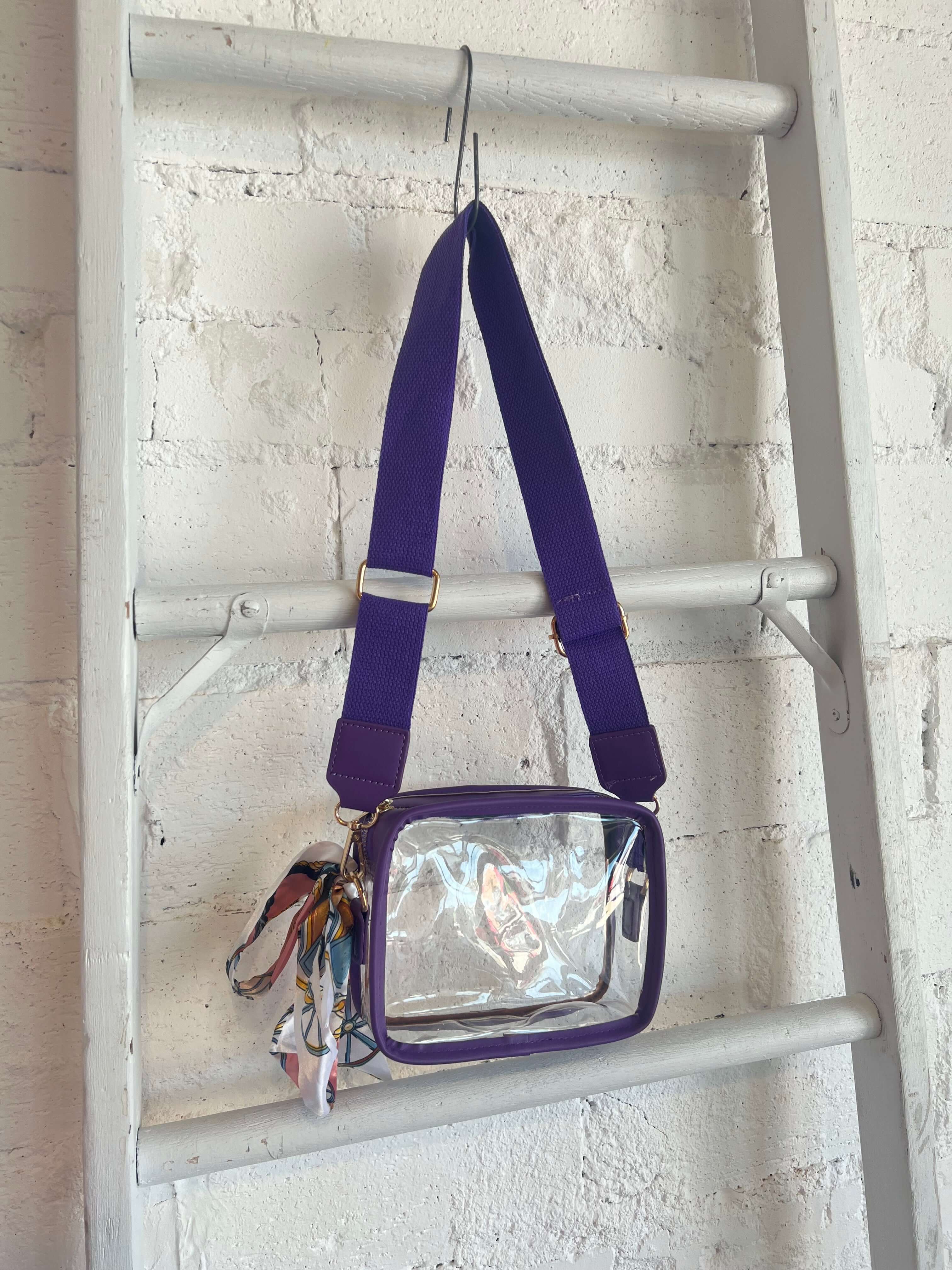 Clear Stadium Bag – Adeline