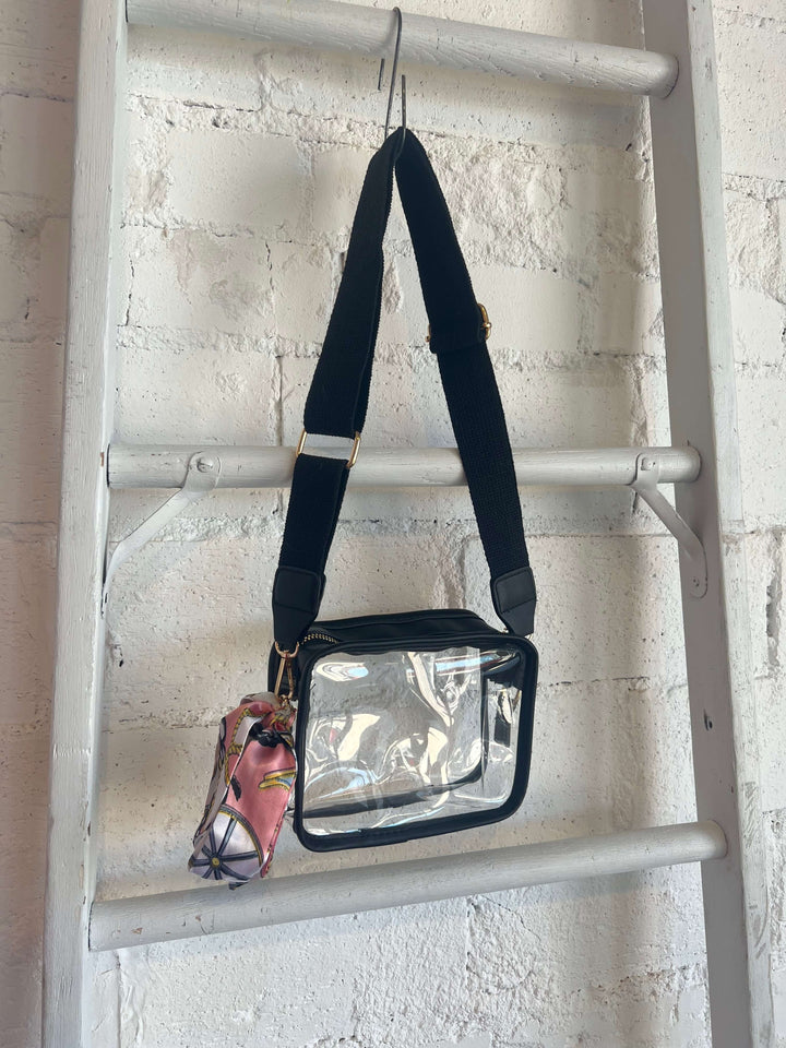 Clear Stadium Bag, Purses, Adeline, Adeline, dallas boutique, dallas texas, texas boutique, women's boutique dallas, adeline boutique, dallas boutique, trendy boutique, affordable boutique