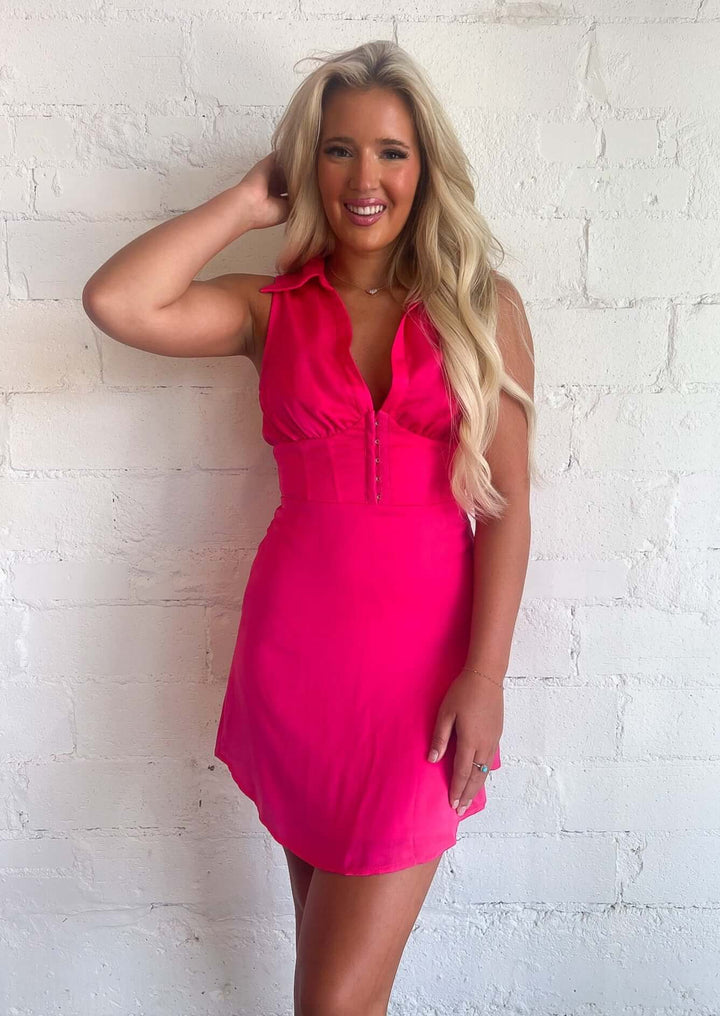 Raspberry Lemonade Dress, Dresses, Adeline, Adeline, dallas boutique, dallas texas, texas boutique, women's boutique dallas, adeline boutique, dallas boutique, trendy boutique, affordable boutique