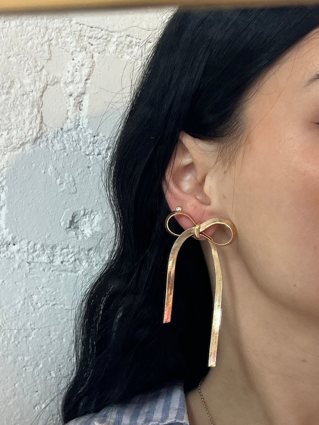 Bowie Bow Earring, Jewelry, Adeline, Adeline, dallas boutique, dallas texas, texas boutique, women's boutique dallas, adeline boutique, dallas boutique, trendy boutique, affordable boutique