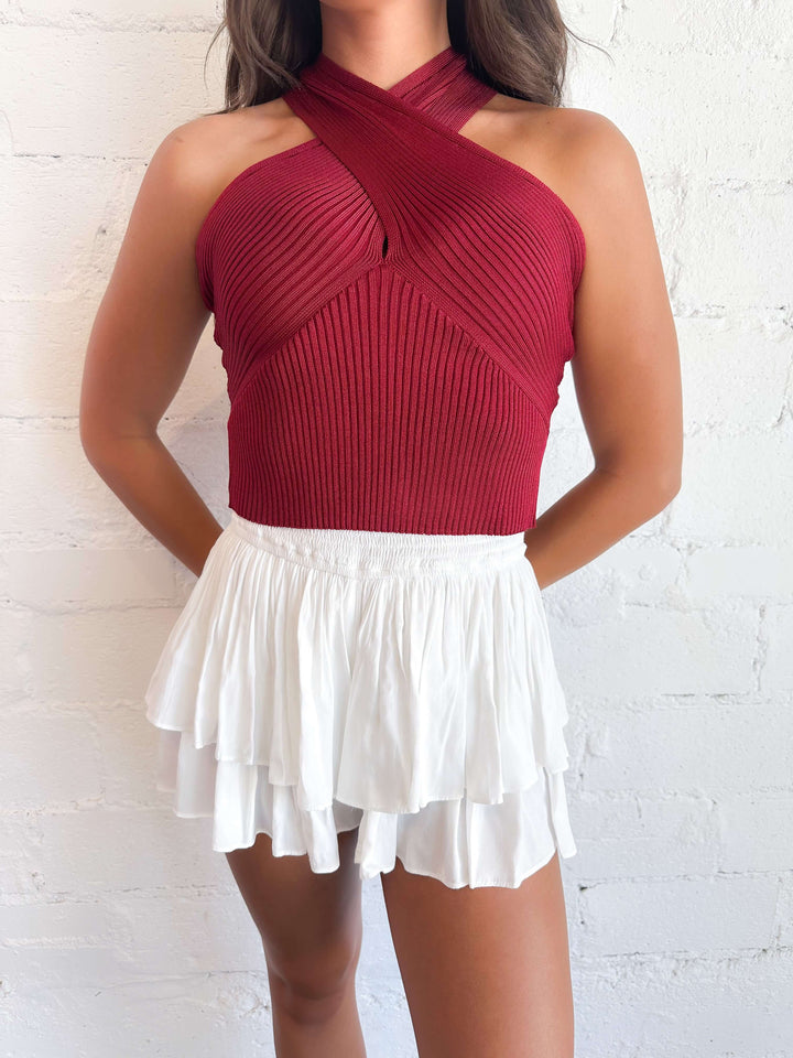 Strawberry Fields Knit Top, Tops, Adeline, Adeline, dallas boutique, dallas texas, texas boutique, women's boutique dallas, adeline boutique, dallas boutique, trendy boutique, affordable boutique