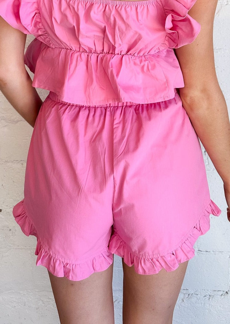 Piper Ruffle Shorts, Shorts, Adeline, Adeline, dallas boutique, dallas texas, texas boutique, women's boutique dallas, adeline boutique, dallas boutique, trendy boutique, affordable boutique