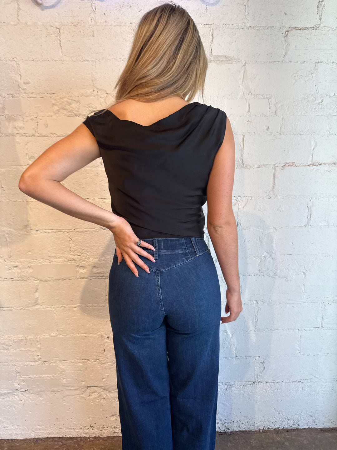 The Refined Satin Top
