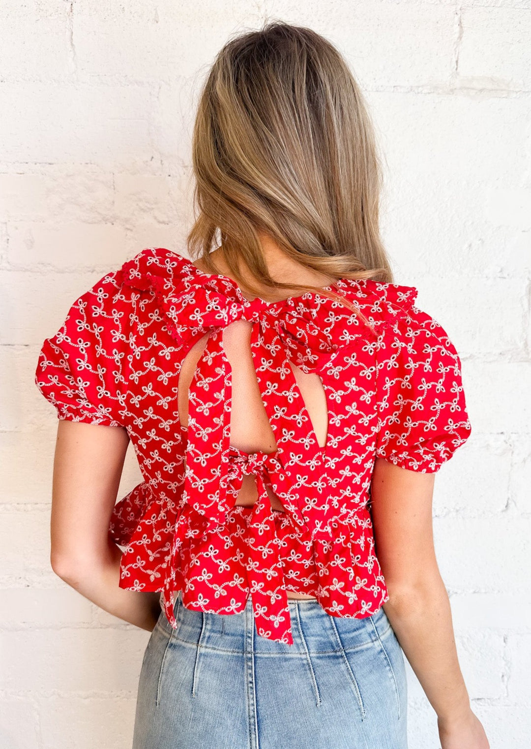 Ruby Ruffle Top, Tops, Adeline, Adeline, dallas boutique, dallas texas, texas boutique, women's boutique dallas, adeline boutique, dallas boutique, trendy boutique, affordable boutique