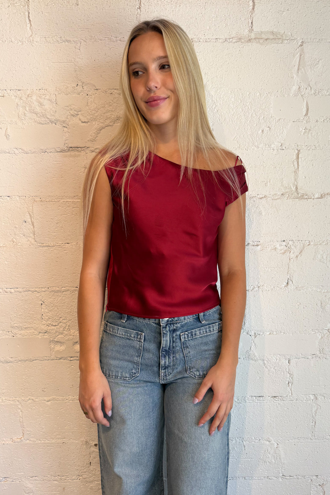 The Refined Satin Top