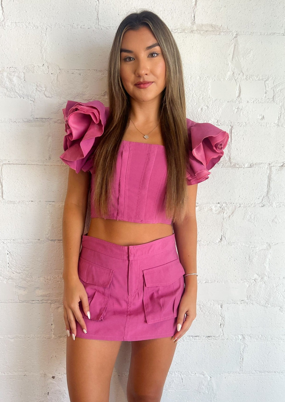Hailey Cargo Mini Skort, Skirts, Adeline, Adeline, dallas boutique, dallas texas, texas boutique, women's boutique dallas, adeline boutique, dallas boutique, trendy boutique, affordable boutique