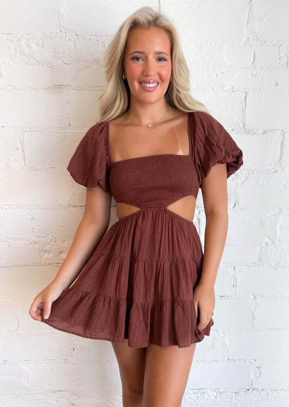 Espresso Enchantment Dress, Dresses, Adeline, Adeline, dallas boutique, dallas texas, texas boutique, women's boutique dallas, adeline boutique, dallas boutique, trendy boutique, affordable boutique