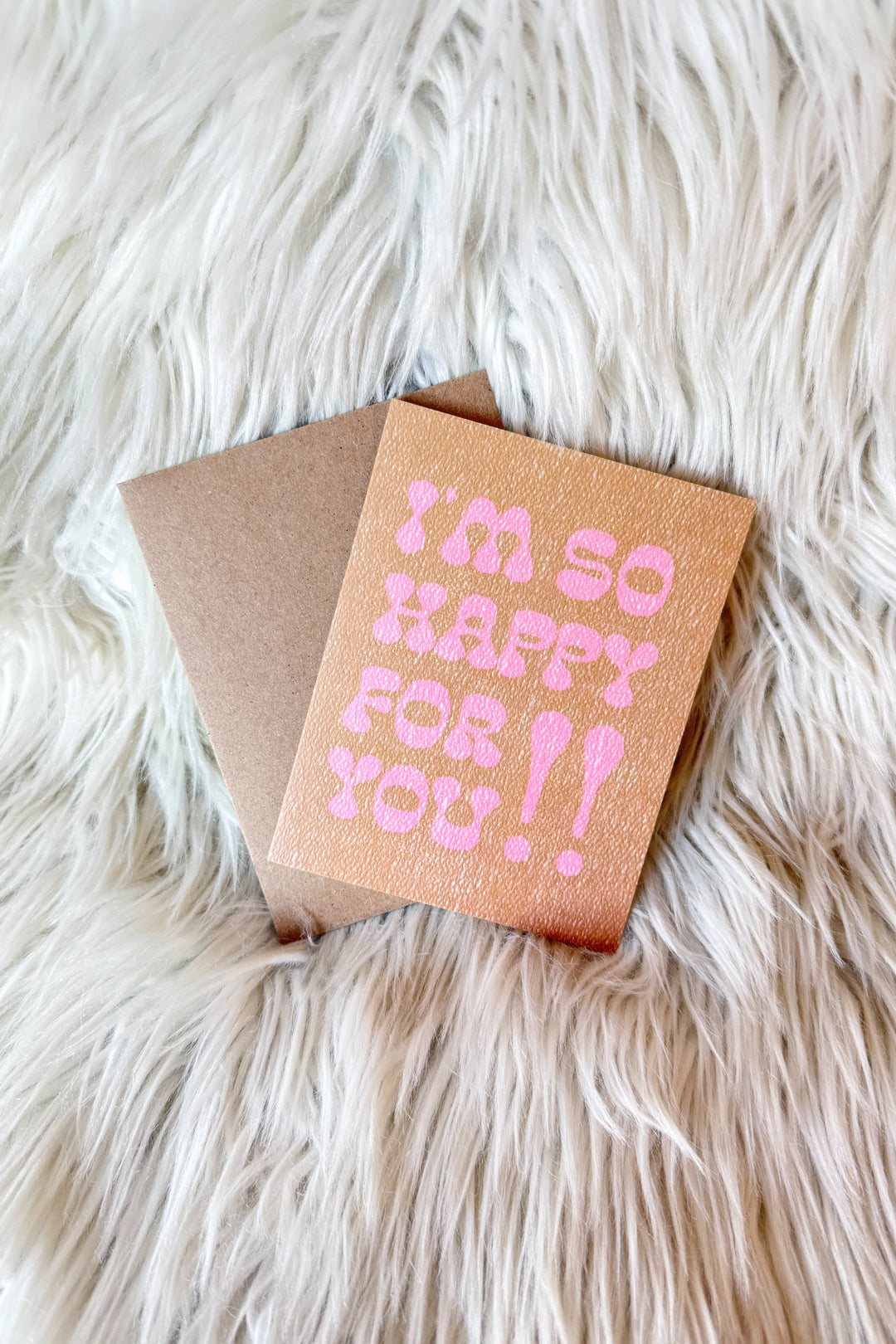 I'm So Happy For you Card, Gift Ideas, Greeting Cards, Accessories, Adeline Boutique, Dallas Boutique
