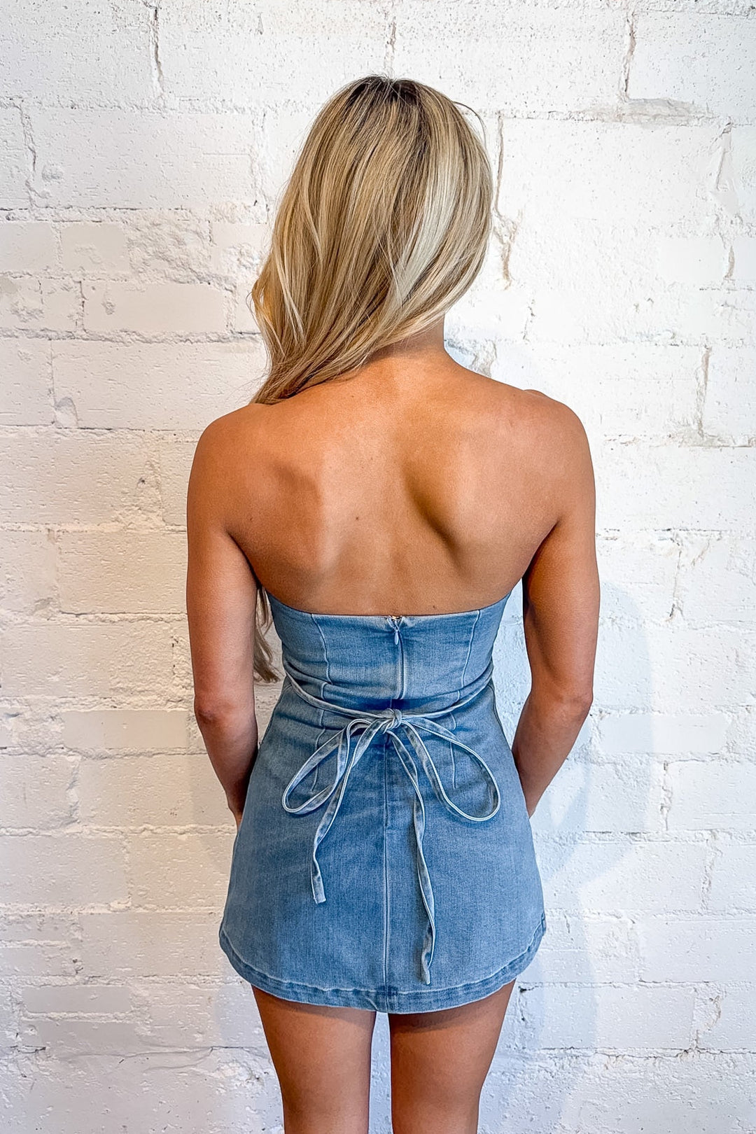 Indy Denim Mini Dress Indy Denim Mini Dress