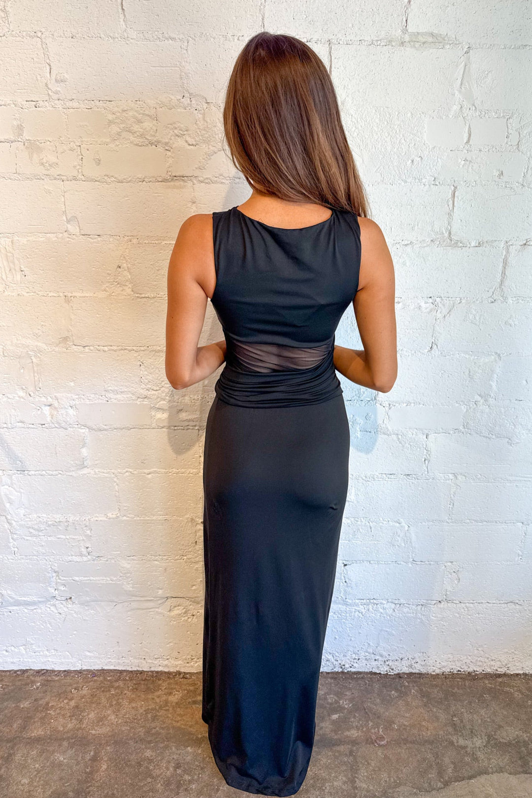 Ione Dress, Maxi Dress, Adeline Boutique, Dallas Boutique, Black Dress, Formal Black Dress, Dresses