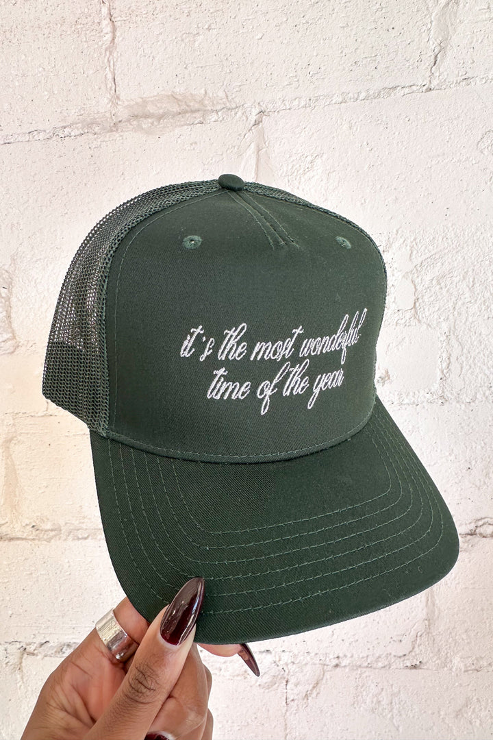 Tis The Season Vintage Trucker Hat main image 1