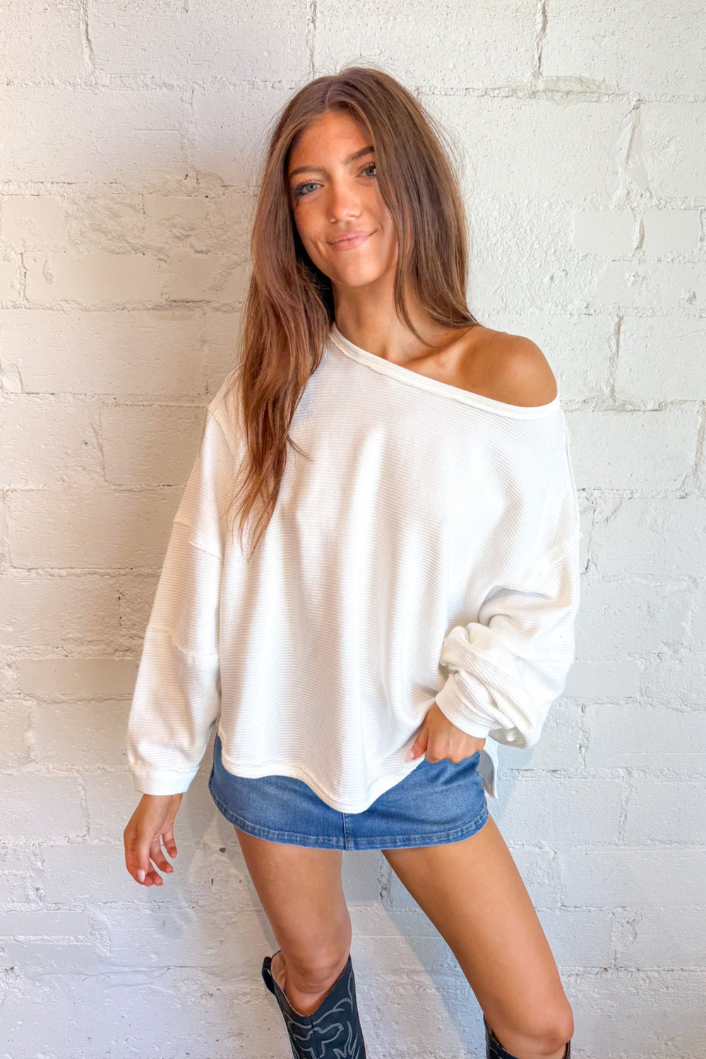 Total Eclipse Tee, Tee, Long Sleeve, Top, Adeline Boutique 