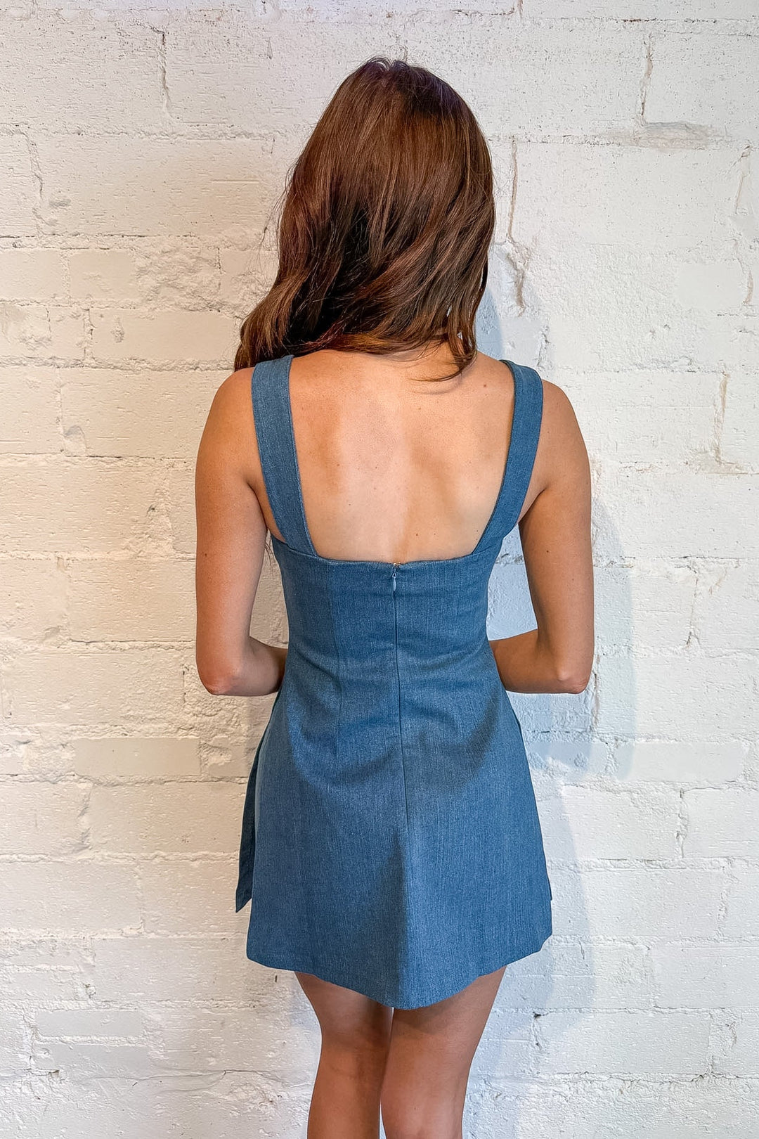 Jennie Denim Dress – Adeline