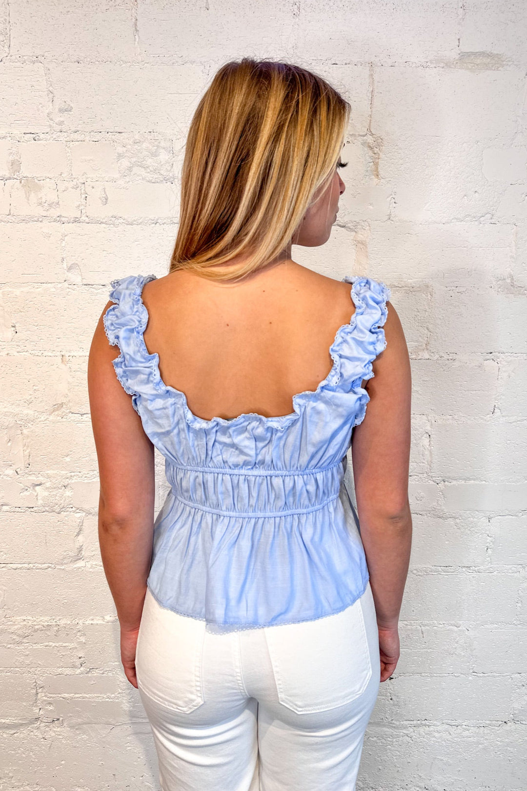 Juliet Front Tie Top, Spring Top, Adeline Boutique, Tops, Dallas Boutique, Spring Styles, Tanks