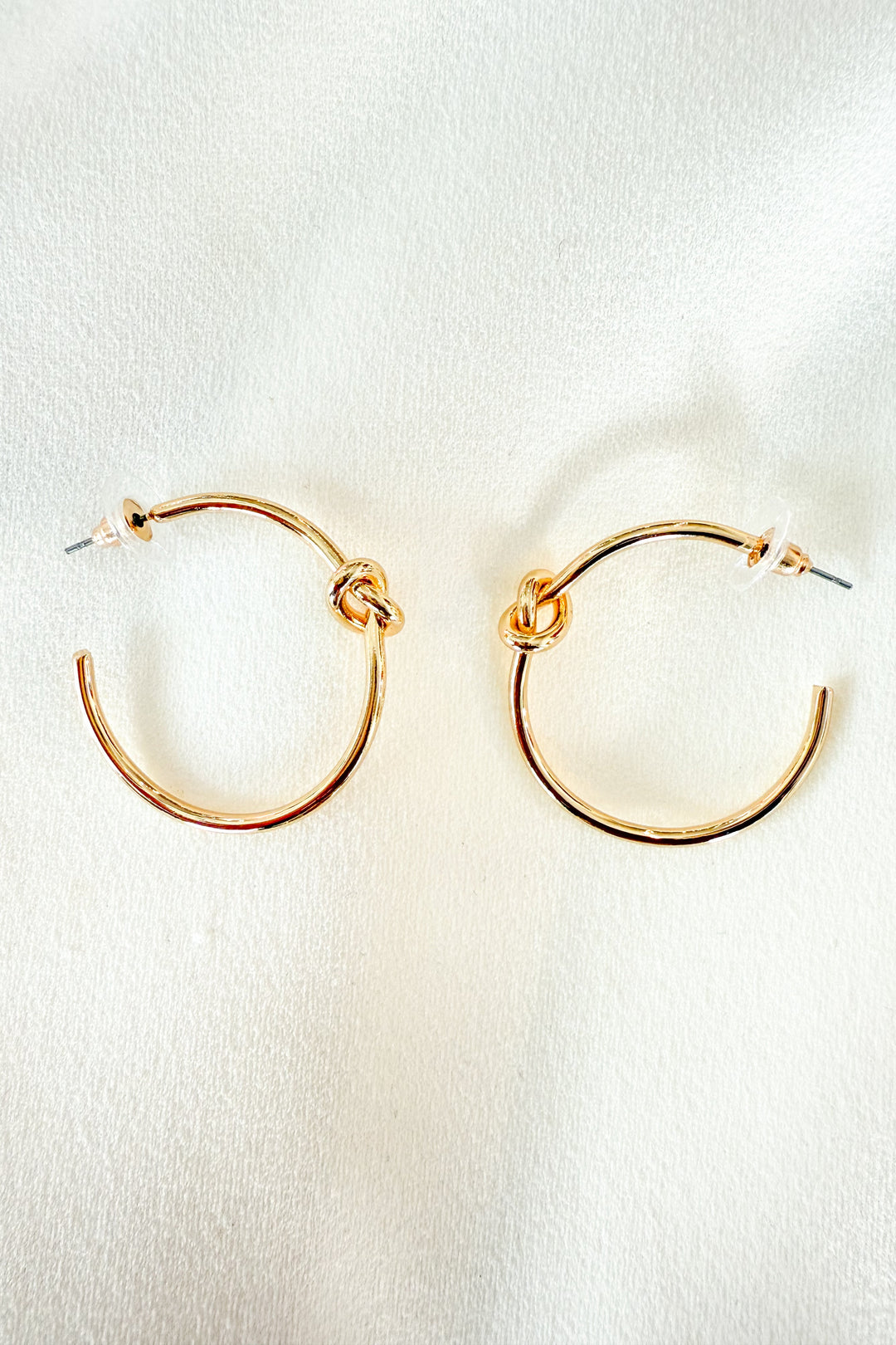 Knot Hoop Earring, Hoop Earrings, Earrings, Adeline Boutique, Dallas Boutique, Jewelry, Accessories