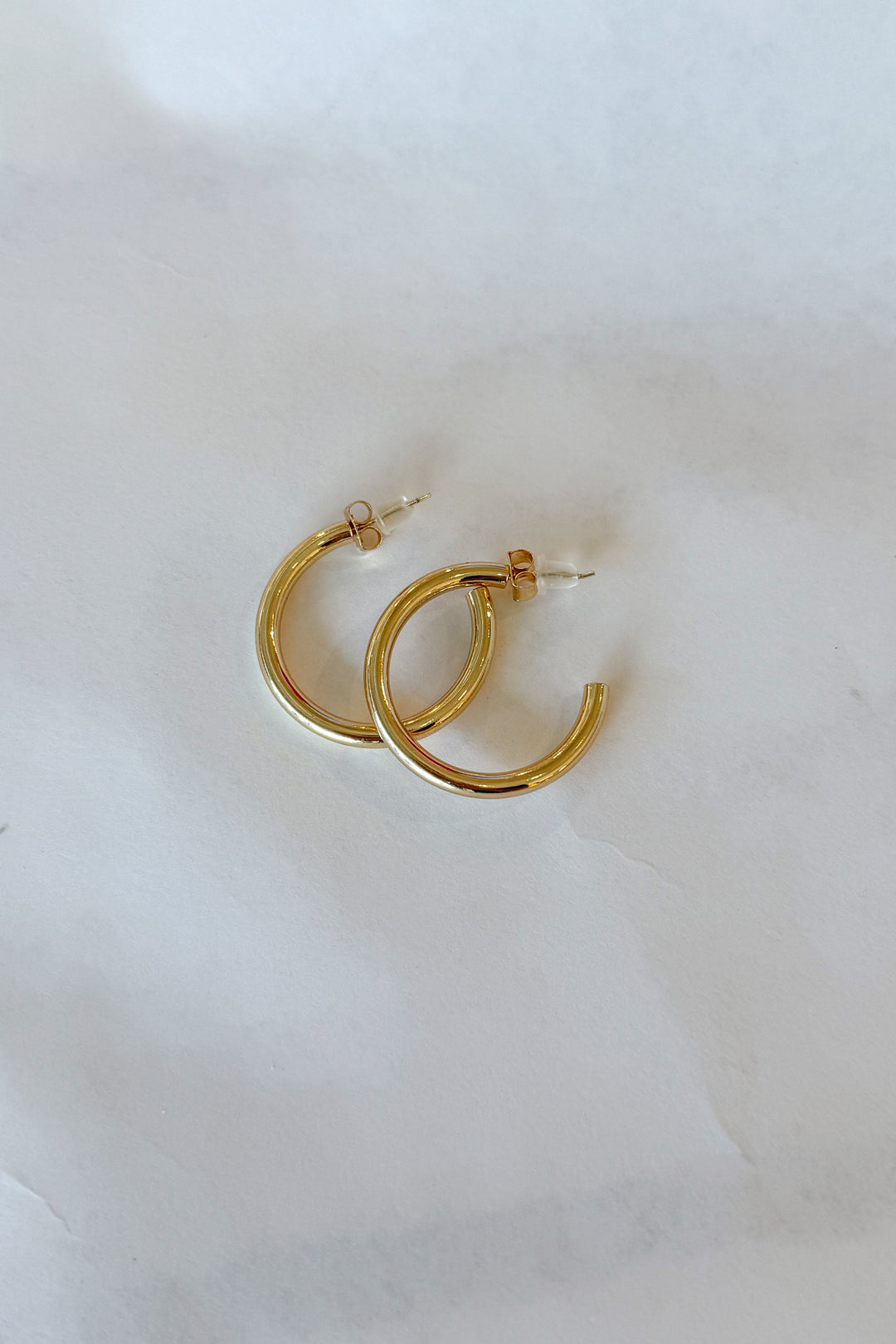 Large Thin Gold Hoops, earring, earrings, dallas boutique, boutique, adeline boutique