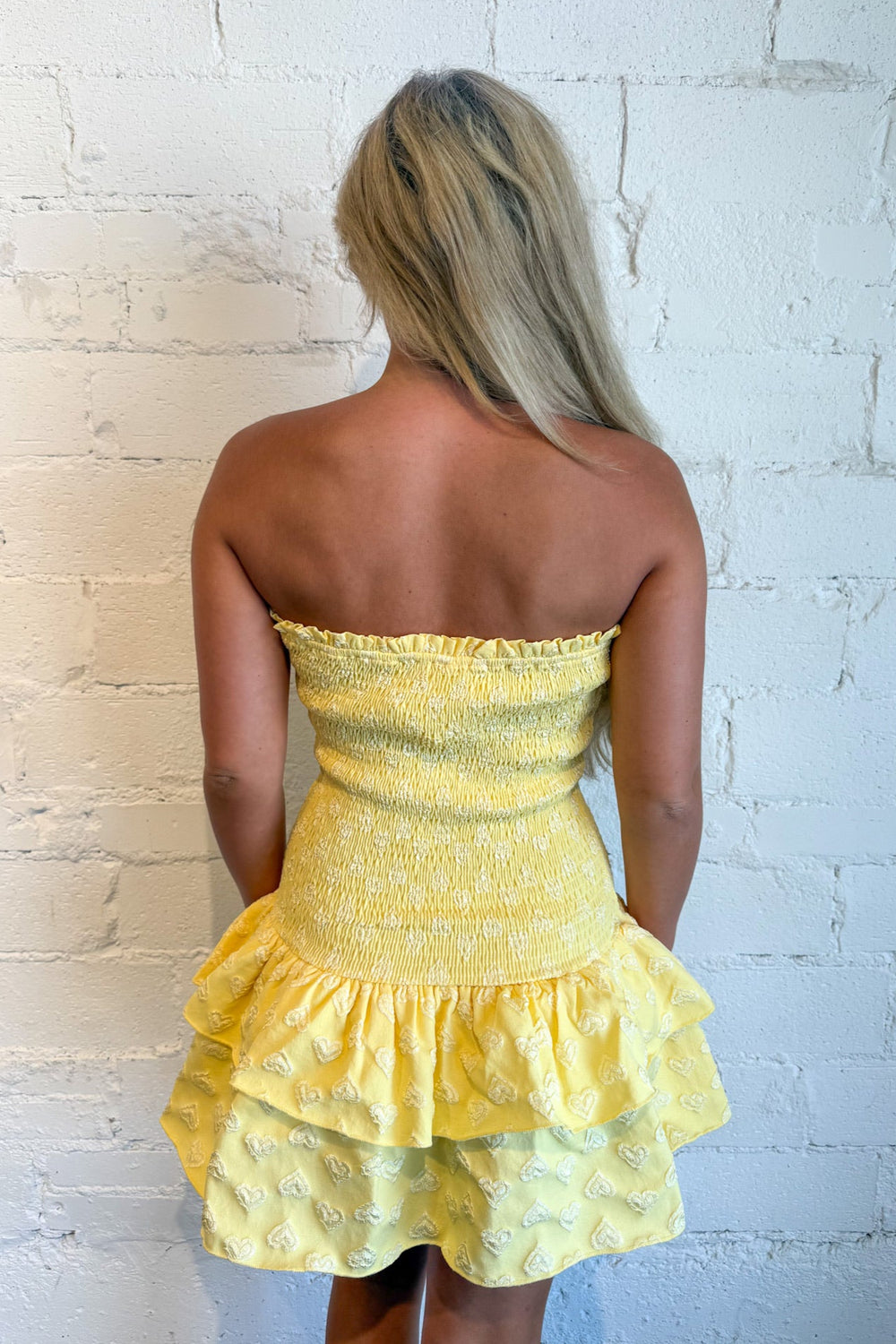Lemonade Twist Mini Dress, Summer Styles, Summer Dresses, Baylor Styles, Adeline Boutique, Dallas Boutique, Yellow Dress