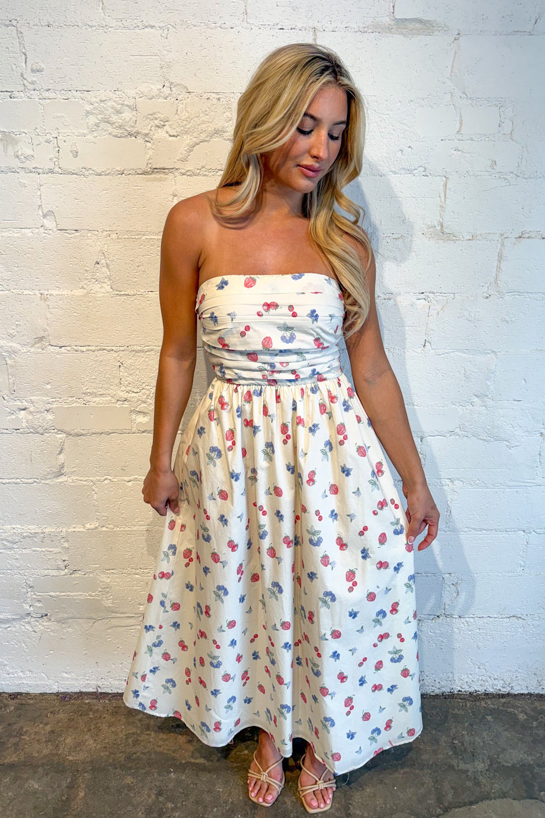 Lightweight Voile Print Maxi Dress Lightweight Voile Print Maxi Dress