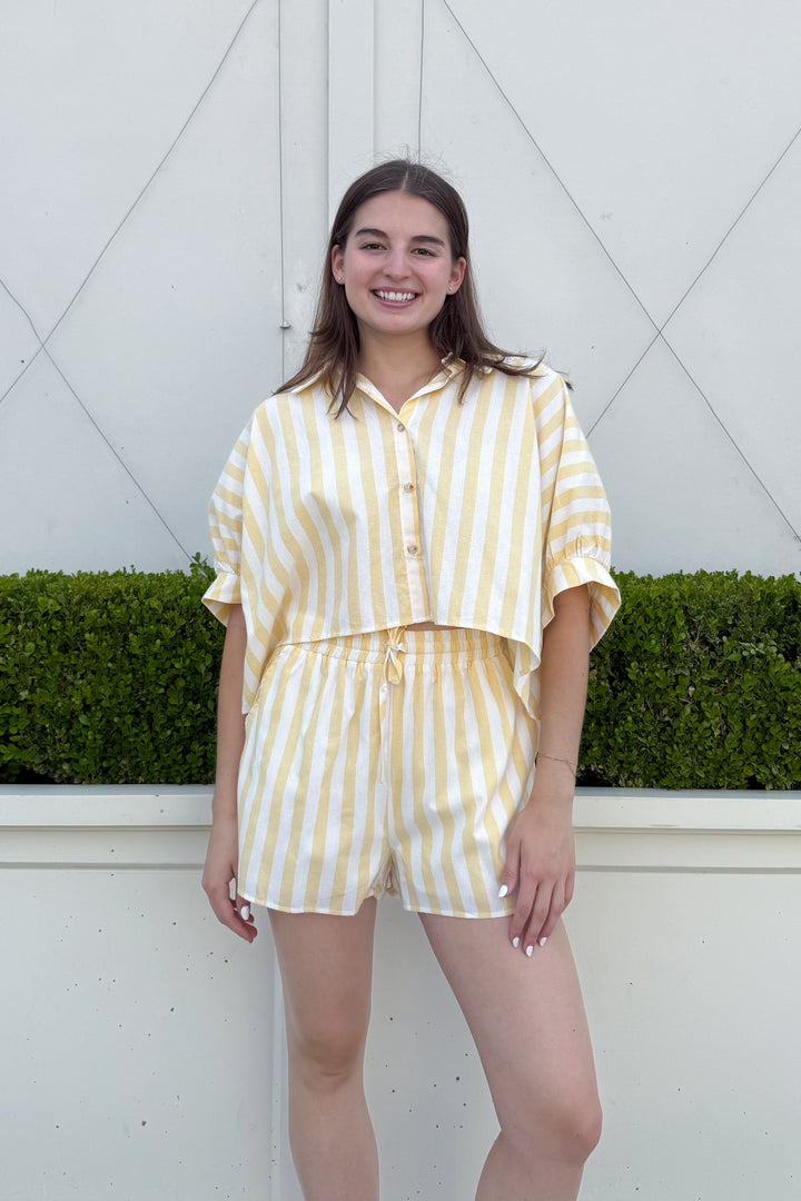 Limoncello Short, adeline boutique, dallas boutique, boutique