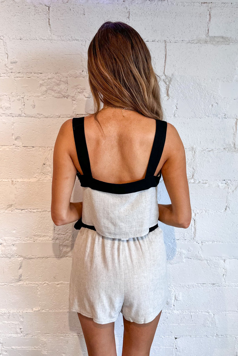 Loom & Linen Top, Tops, Linen Outfit, Two Piece Set, Matching Set, Adeline Boutique, Dallas Boutique 