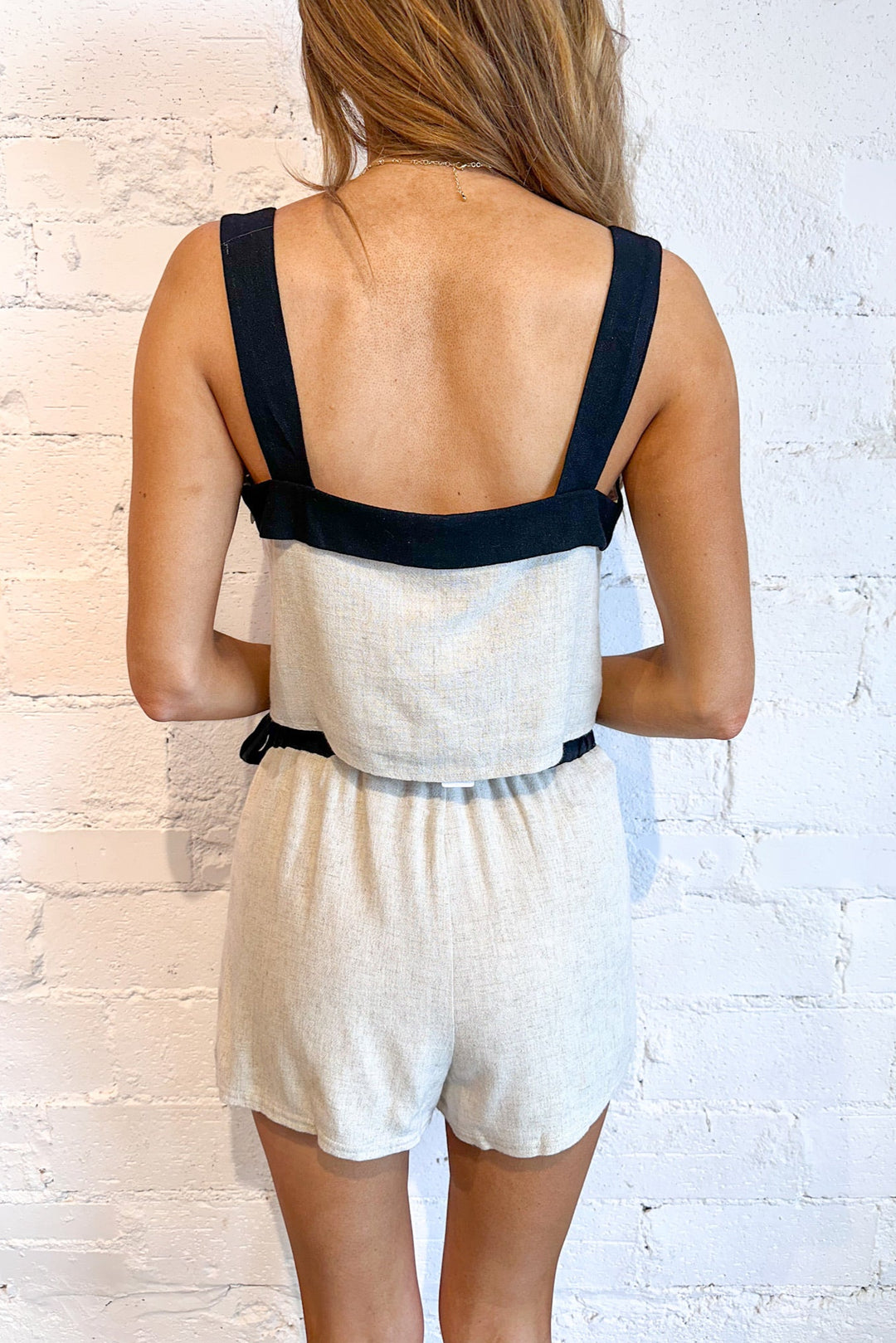 Loom & Linen Wrap Skort, Two Piece Set, Adeline Boutique, Dallas Boutique, Matching Set, Linen Outfit 