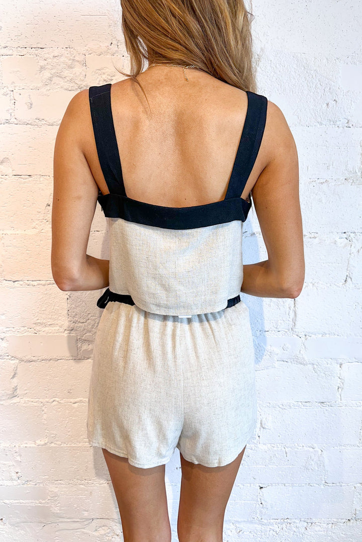 Loom & Linen Wrap Skort, Two Piece Set, Adeline Boutique, Dallas Boutique, Matching Set, Linen Outfit 