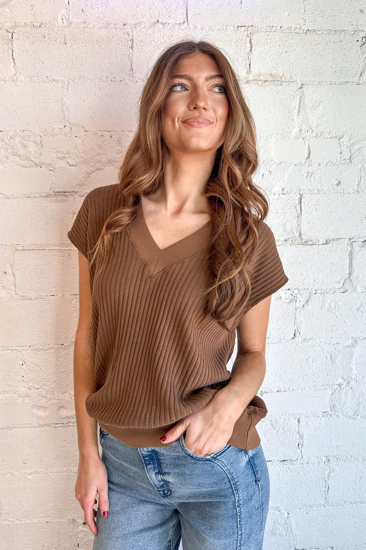 Lost In Love Oversized Sweater Vest, Sweater, Pullover Shirt, Shirt, Adeline Boutique