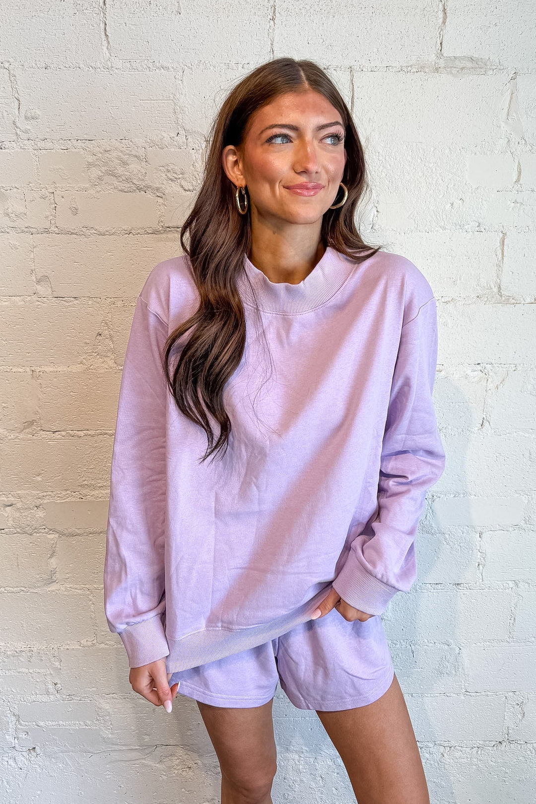 Lucie Sweat Shorts, Sweatshorts, Sets, Matching Sets, Adeline Boutique, Dallas Boutique, Loungewear, Lounge Set