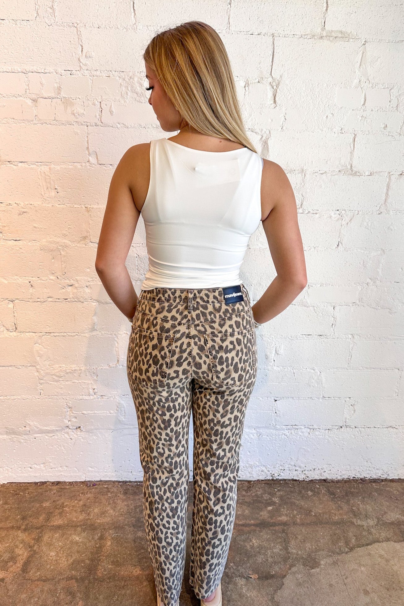 【COLOR iN ID】Newz eyelet punching denim Mavi New York Leopard Denim – Adeline