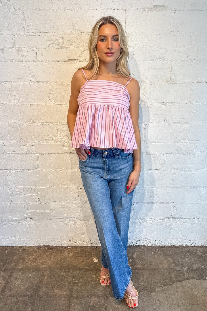 Mavi Paloma Wide Leg Jeans, Denim, Jeans, Bottoms, Adeline Boutique, Dallas Boutique, Boutique Clothing, Blue Denim