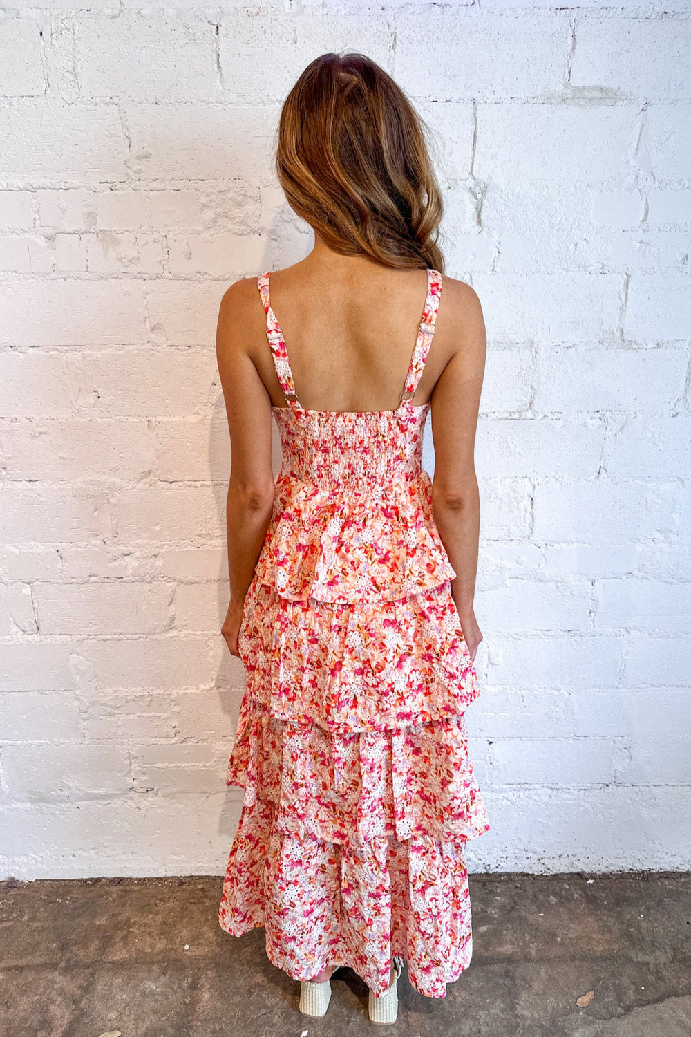 Midsummer Eyelet Tiered Maxi, Maxi Dress, Dresses, Adeline Boutique, Dallas Boutique, Wedding Guest Dress