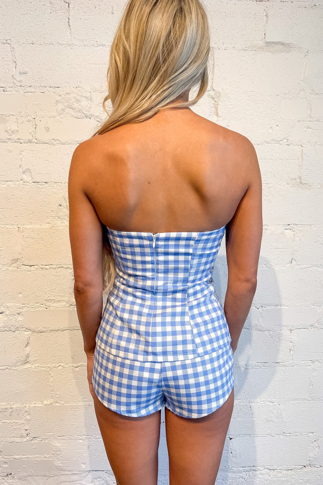 Mikaela Mini Shorts, Sets, Spring Sets, Matching Sets, Spring Break Styles Spring and Summer Outfits, Gingham Shorts, Adeline Boutique, Dallas Boutique