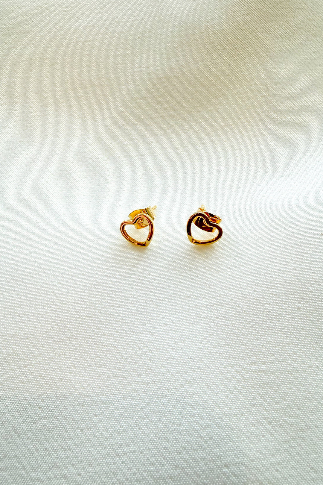 Mini Heart Outline Studs, Studs, Earrings, Adeline Boutique, Jewelry, Accessories, Gift Ideas