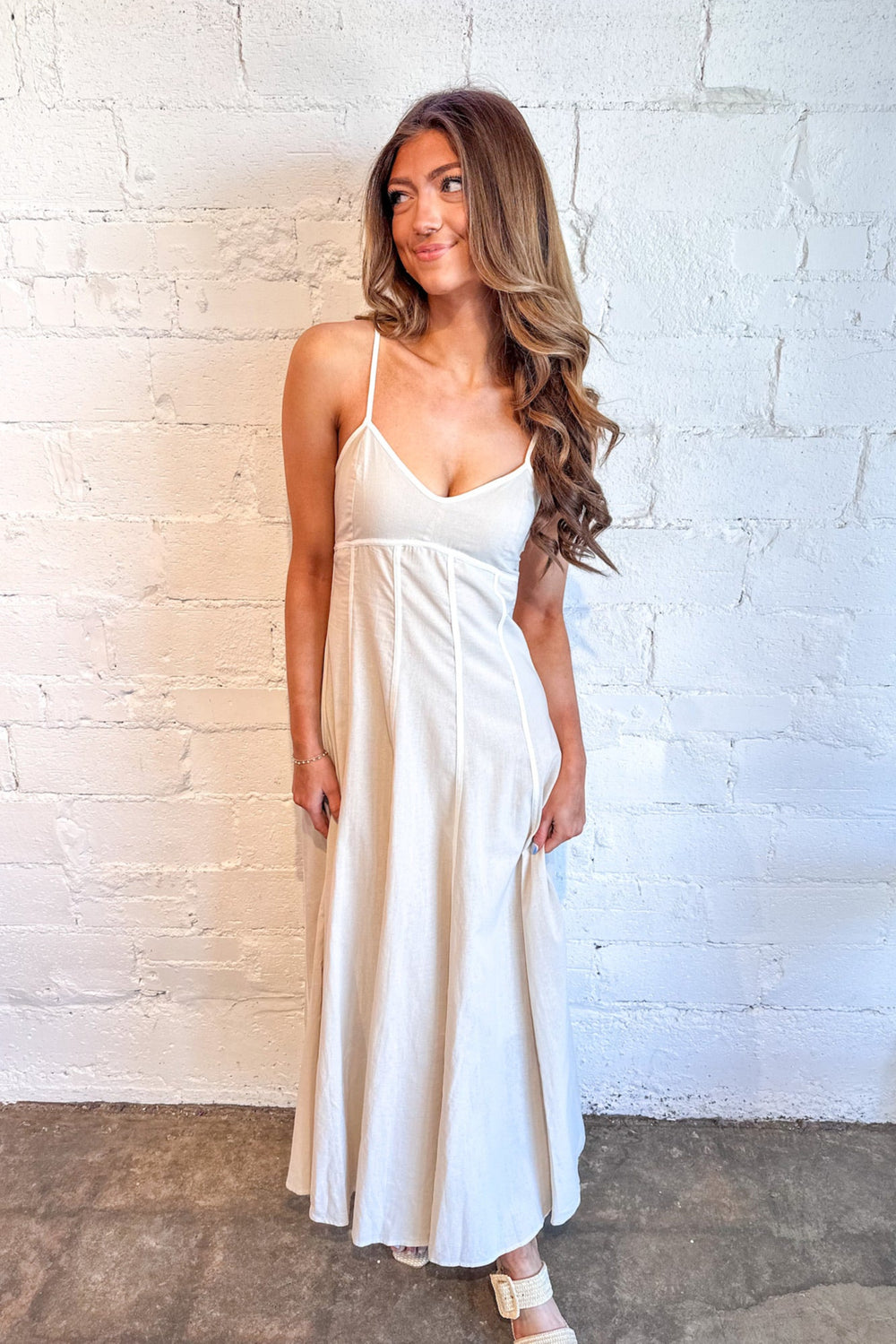 Modern Flair Midi Dress, Maxi Dress, Easter Dress, Brunch Dress, Adeline Boutique, Dallas Boutique