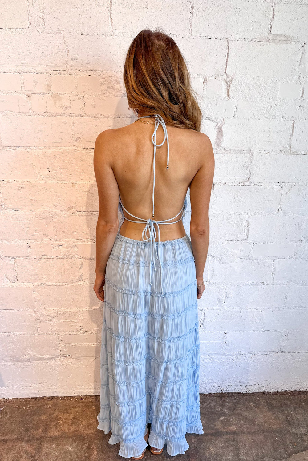 Morning Sky Maxi Skirt, Maxi Skirt, Adeline Boutique, Dallas Boutique, Vacation Outfit, Matching Set, Two Piece Set, Boutiques, Spring and Summer Outfits