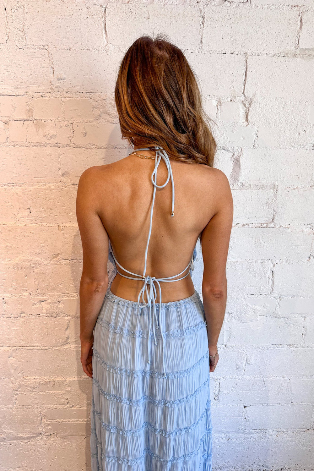 Morning Sky Top, Halter Top, Matching Set, Two Piece Set, Adeline Boutique, Dallas Boutique, Boutiques, Vacation Set, Spring and Summer Styles