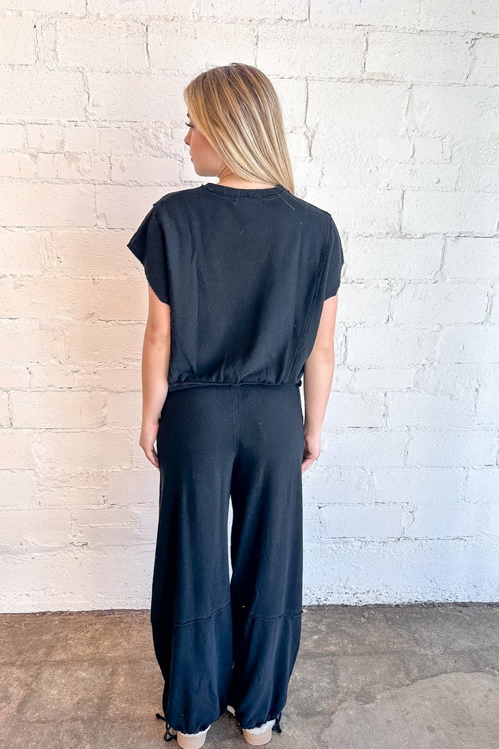 Mystic Parachute Terry Jogger, Joggers, Two Piece Set, Loungewear, Adeline Boutique 