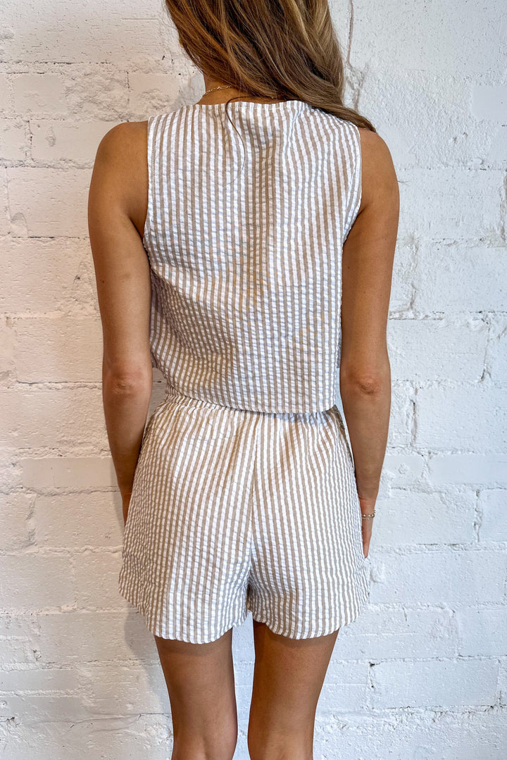 Nantucket Breeze Shorts, Shorts, Striped Shorts, Adeline Boutique, Dallas Boutique, Matching Set, Two Piece Set