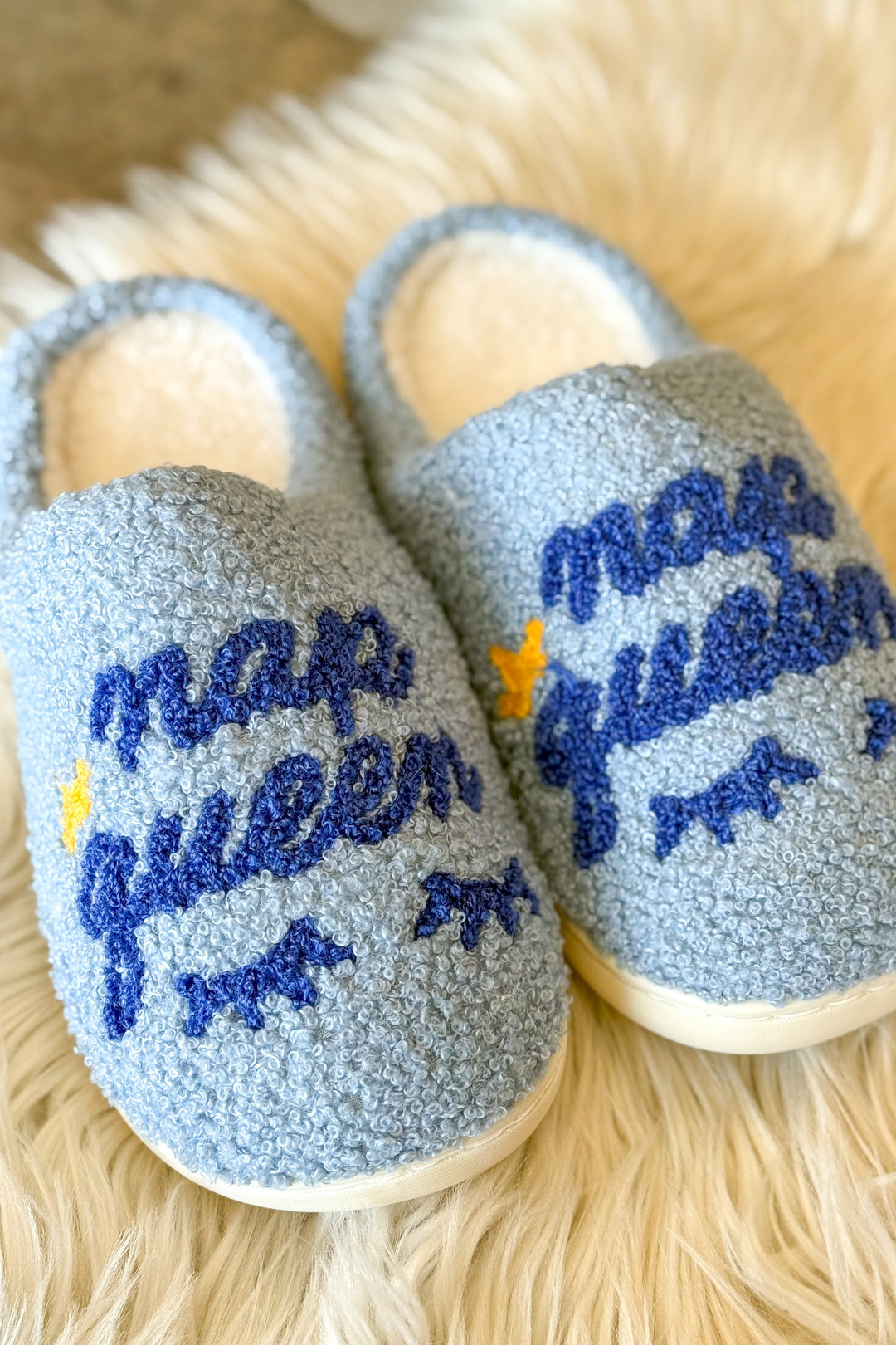 Nap Queen Slippers, Slippers, Shoes, House Shoes, Adeline Boutique, Dallas Boutique, Accessories, Loungewear